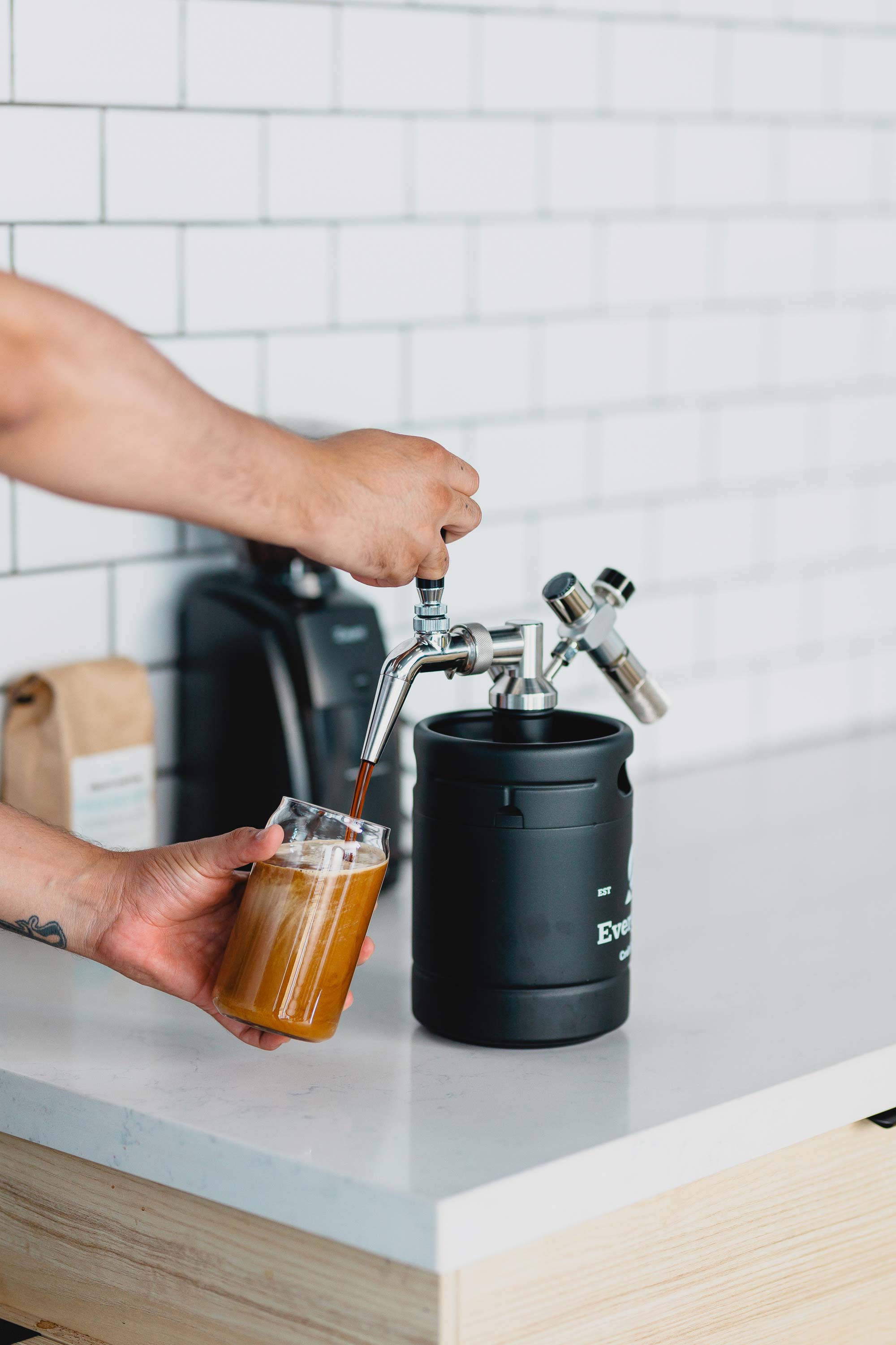 Nitro Kegs Evergreen Coffee Co