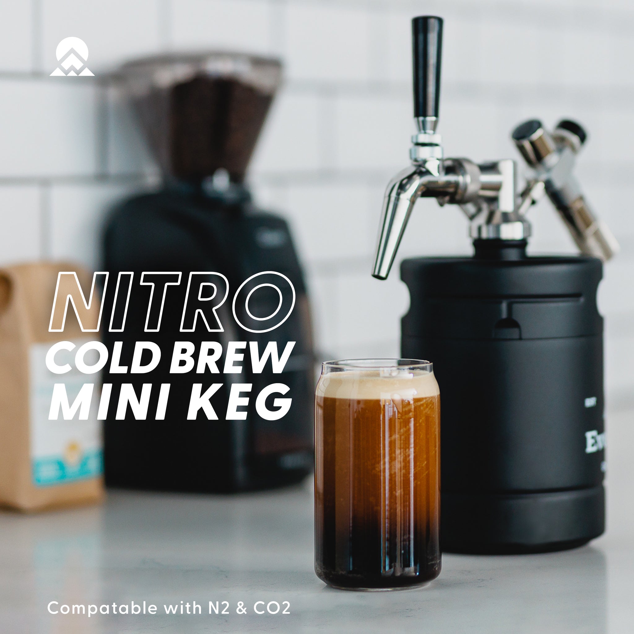 This Cold Brew Coffee Machine Holds 12 Cups of Nitro